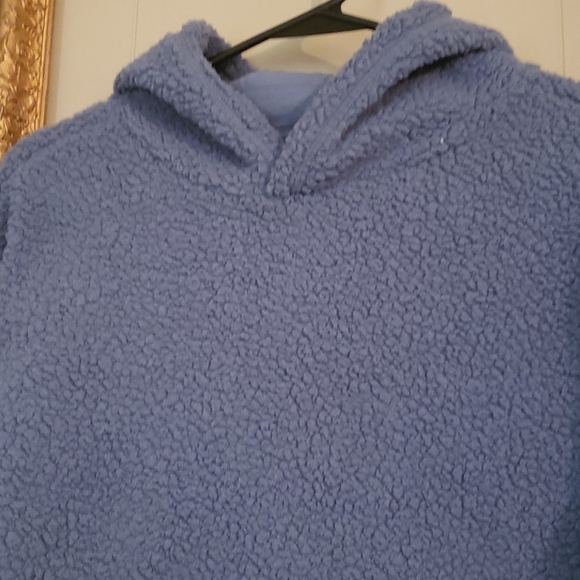 Fleece Hooded Sherpa Sweater - Gap Kids - Picture 2 of 7
